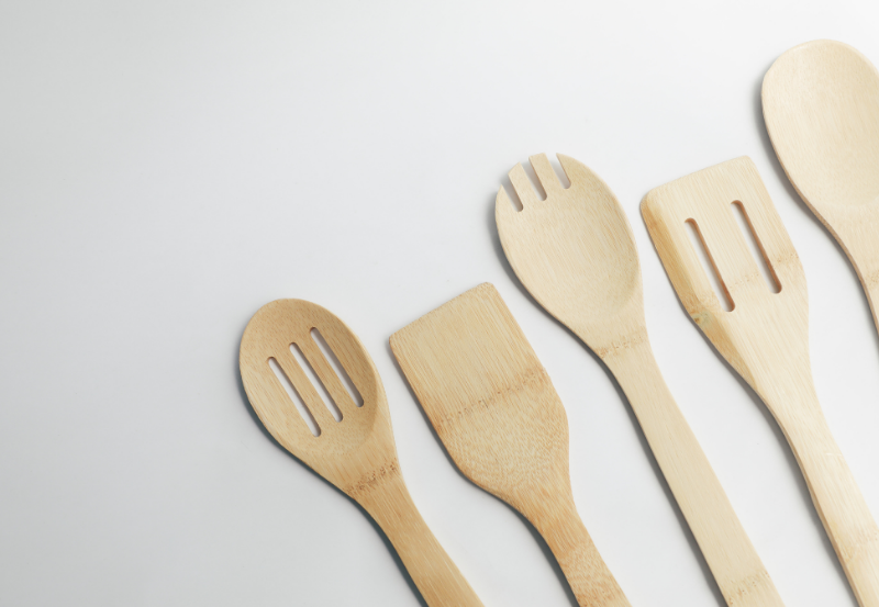 kitchen essentials # 5 wooden spoons
