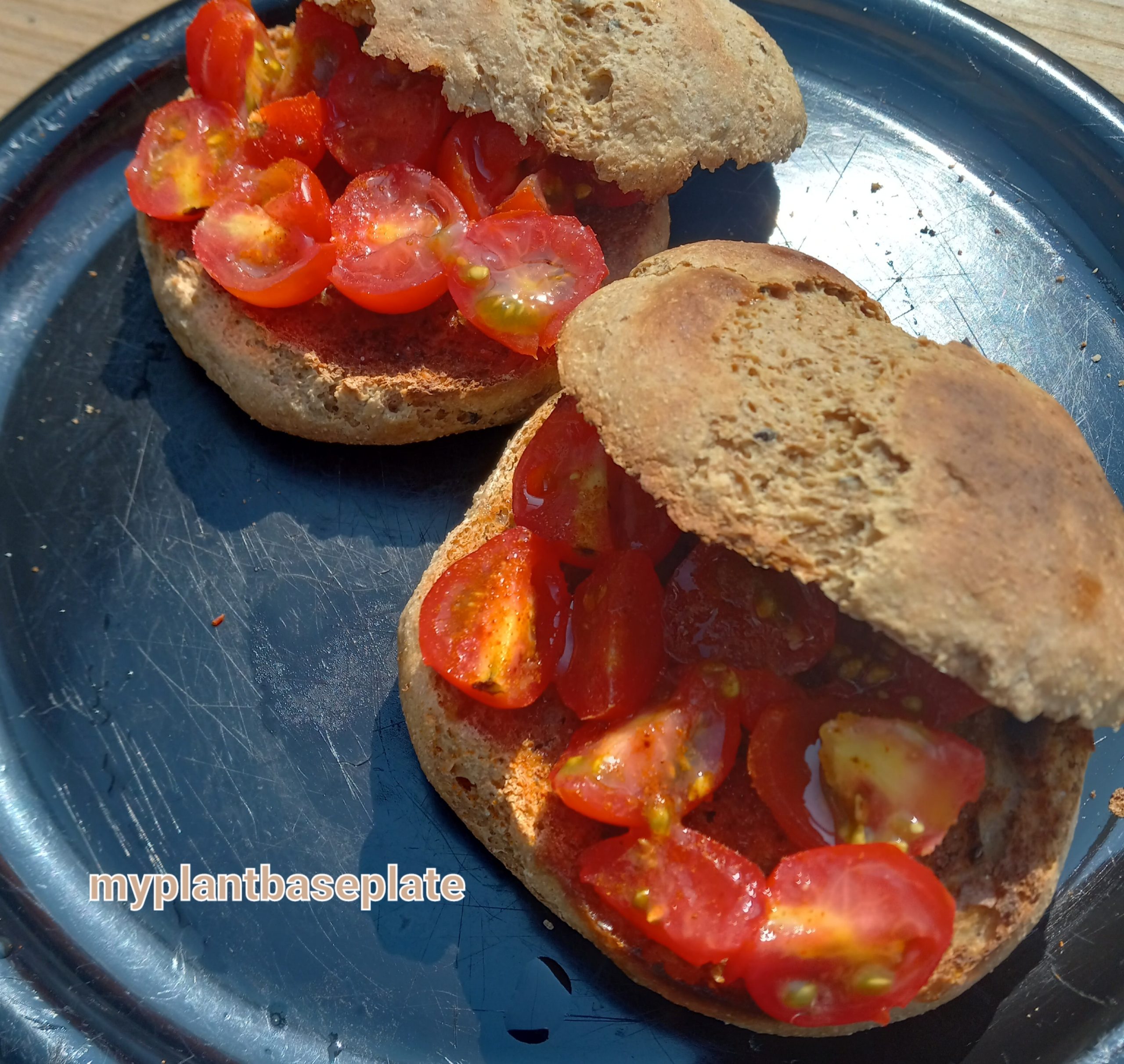 Summer Cherry Tomato Sandwich