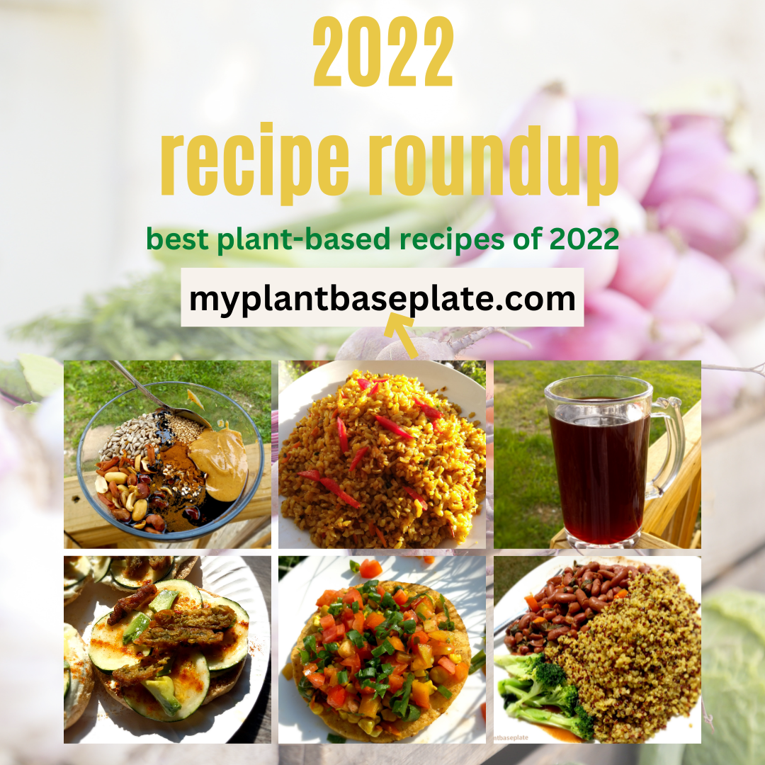 2022 Recipe Roundup (best plant-based recipes of 2022)