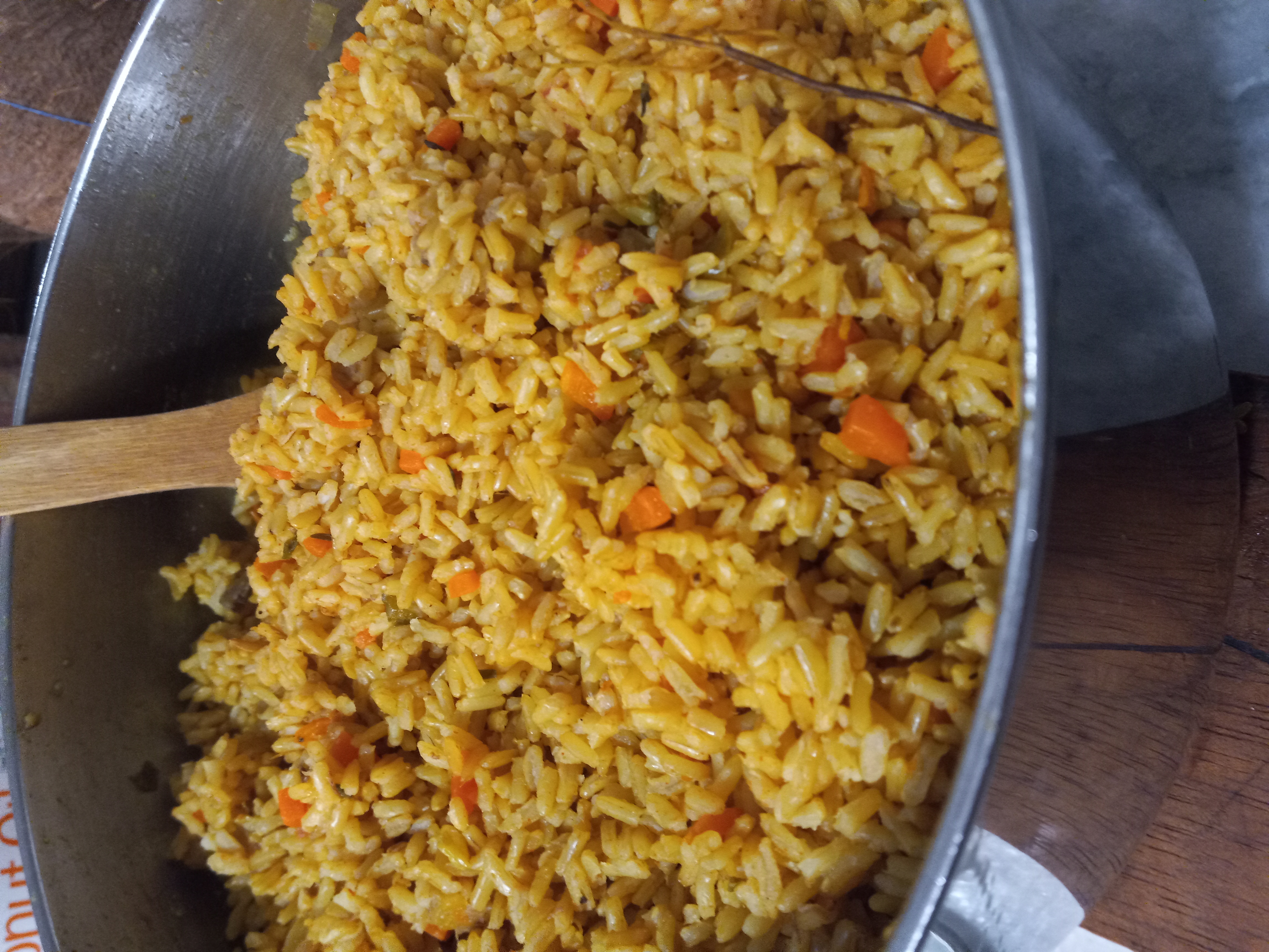 Sweet Plantain Vegetable Rice