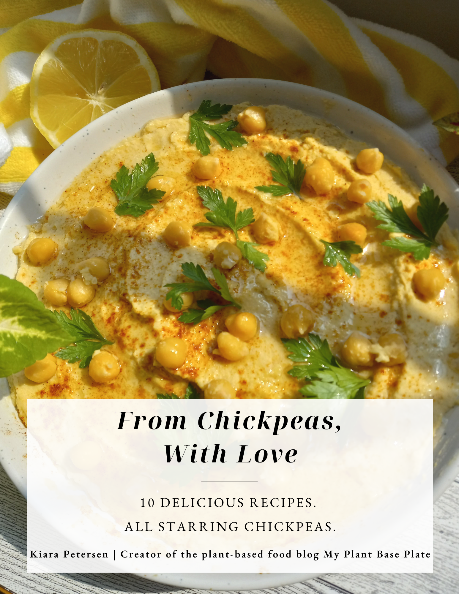 New Recipe E-Book – From Chickpeas, With Love