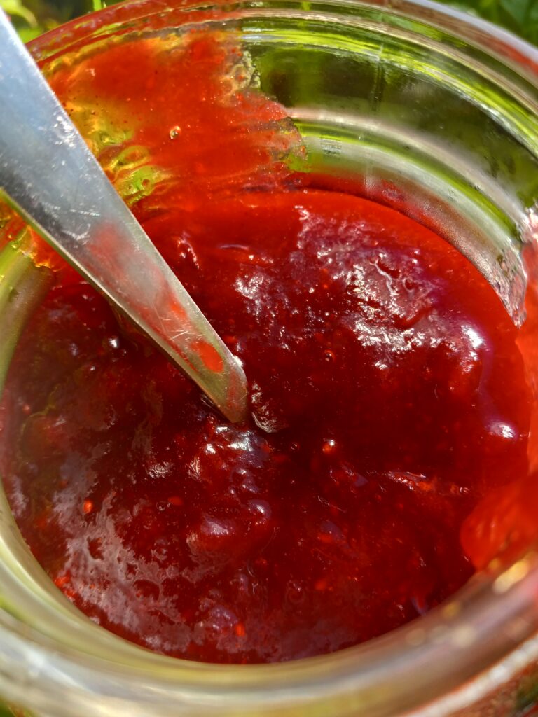 cranberry cinnamon jam