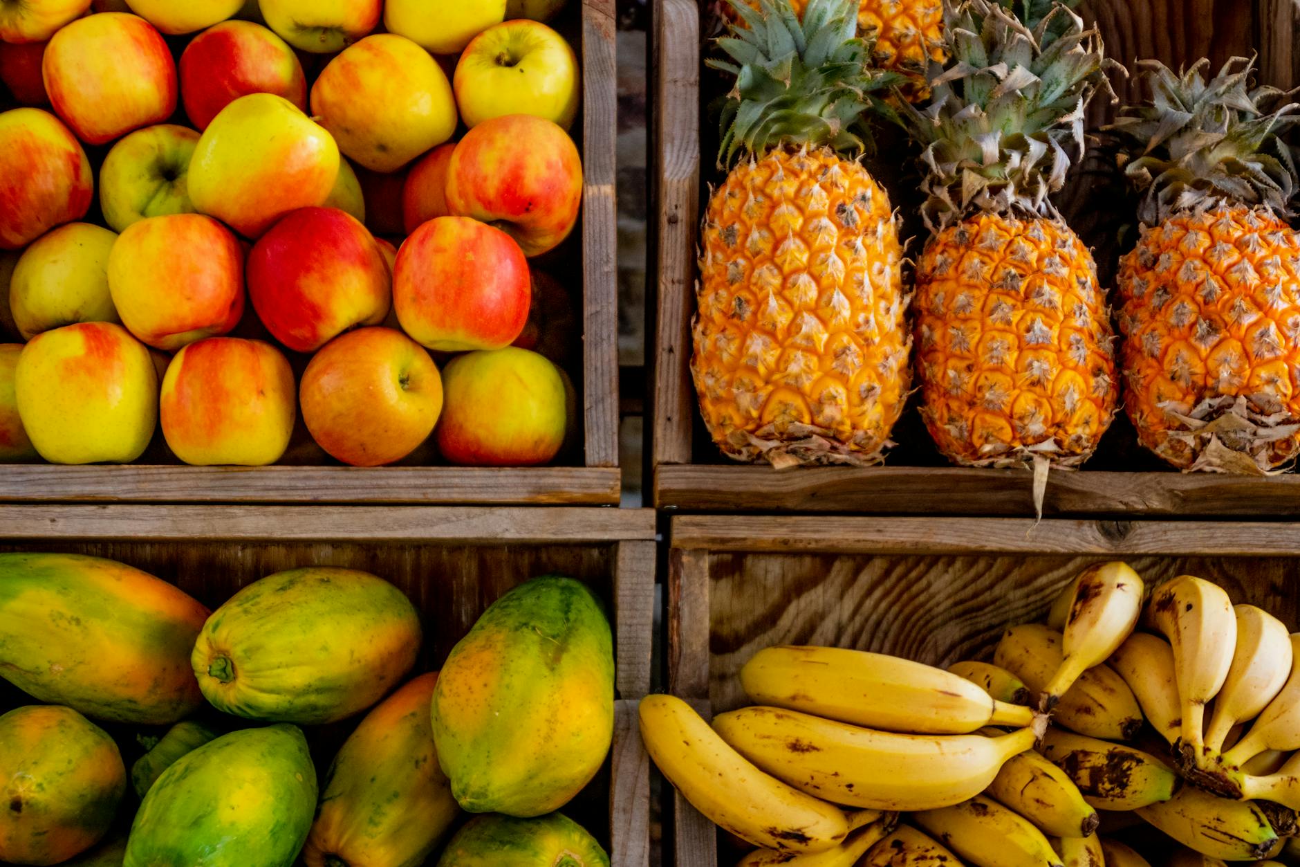 four trays of varieties of fruits

#4 of 5 Sweeteners That Are Natural Sugars.