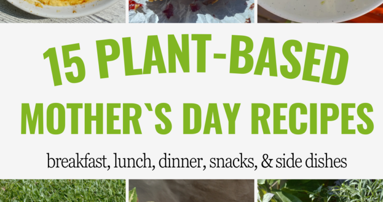 15 Mother`s Day Plant-Based Recipes