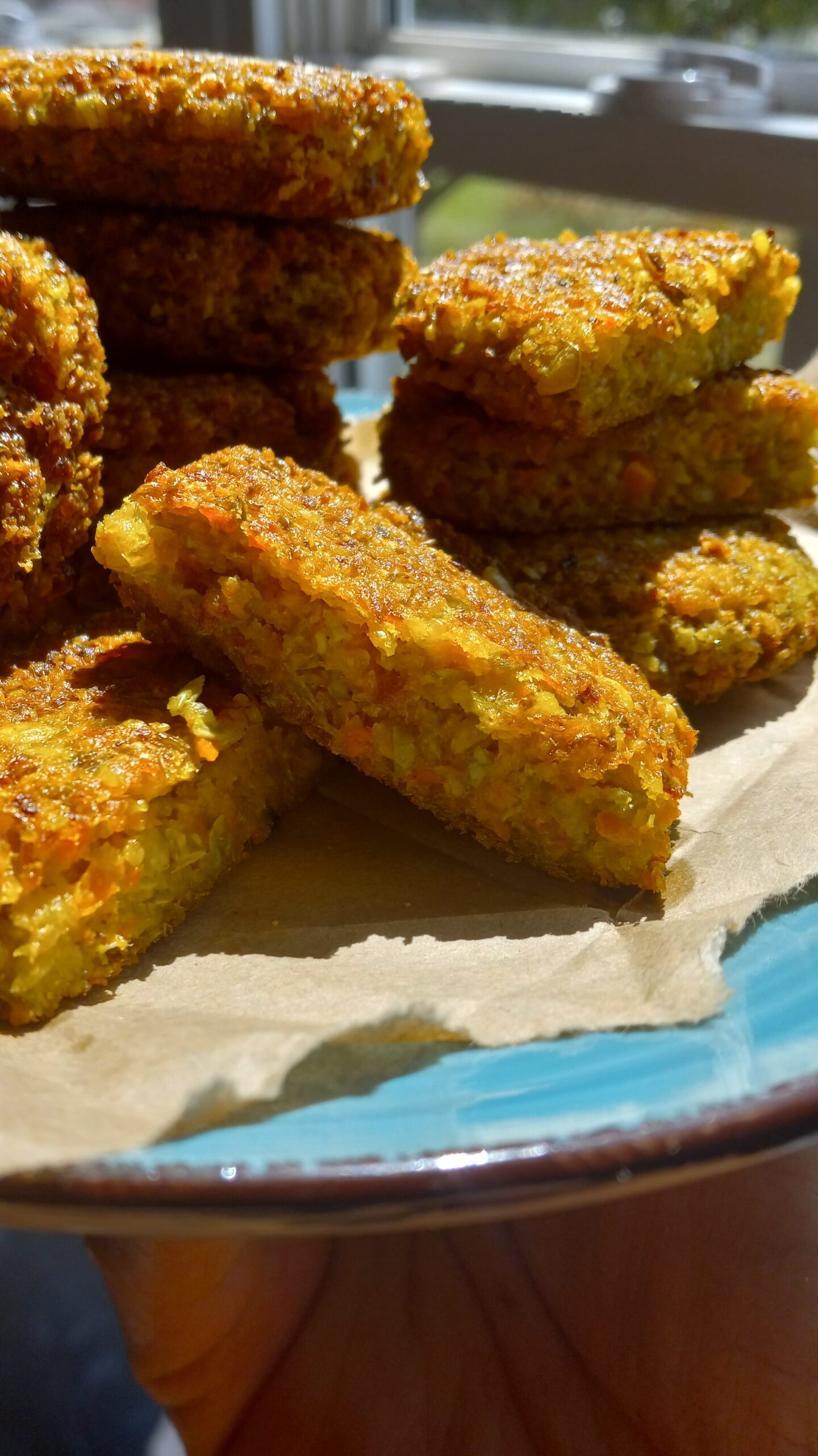 lentil carrot veggie burgers using brown lentils