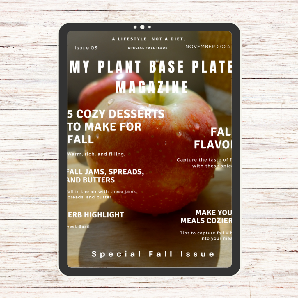 My Plant Base Plate Magazine Fall Issue