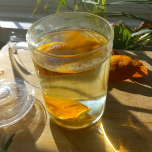 Immunity Boosting Orange Peel Tea