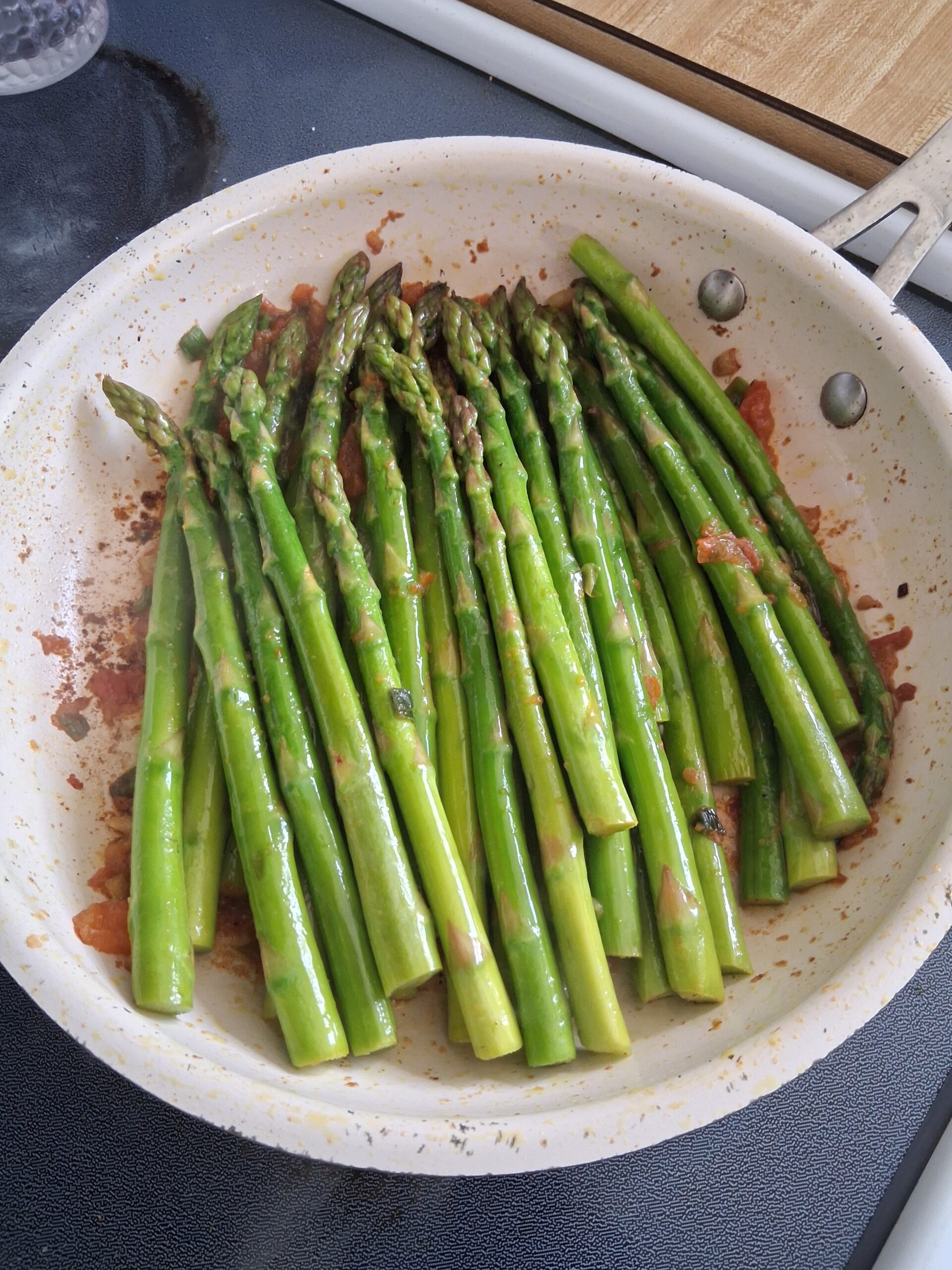 Tomato Garlic Asparagus
