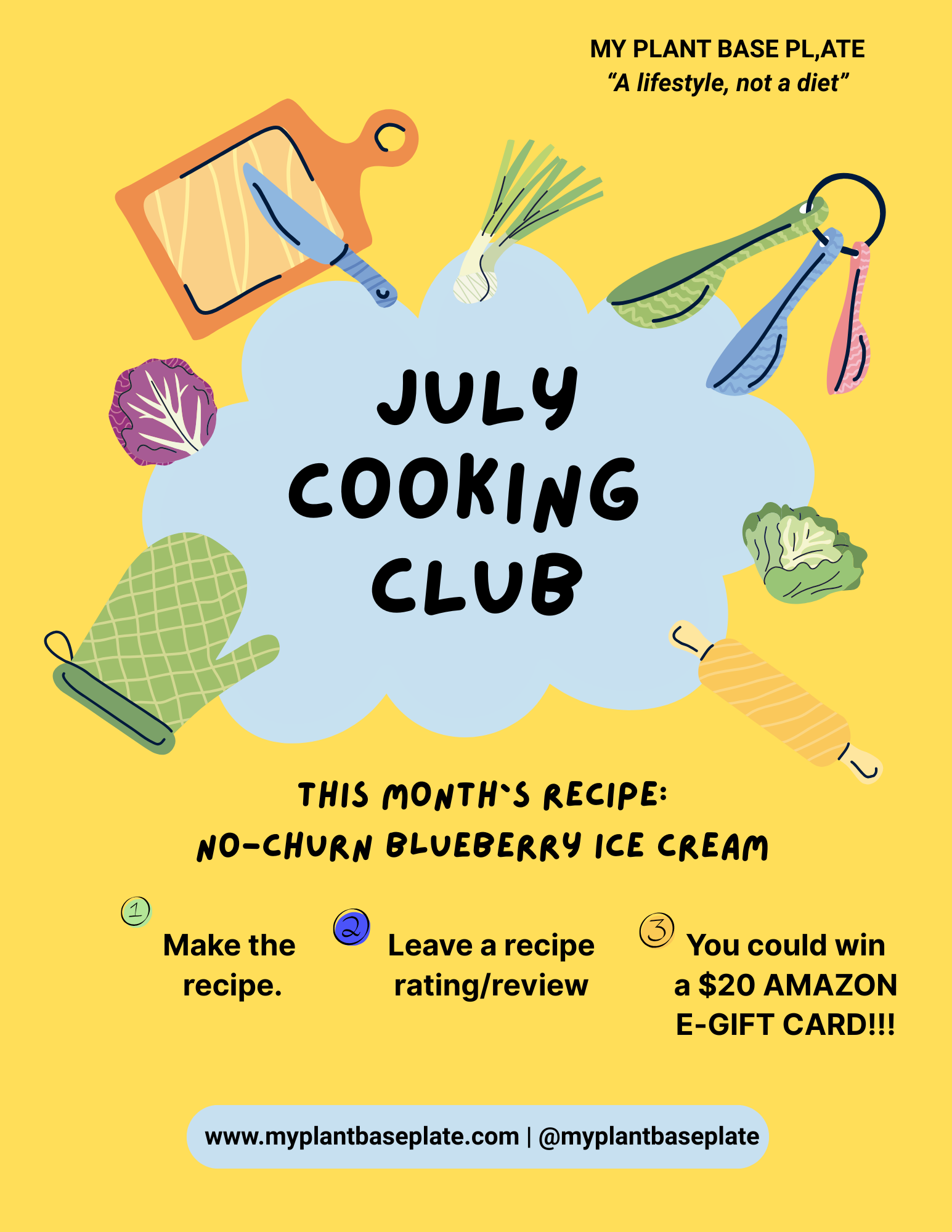 July Cooking Club