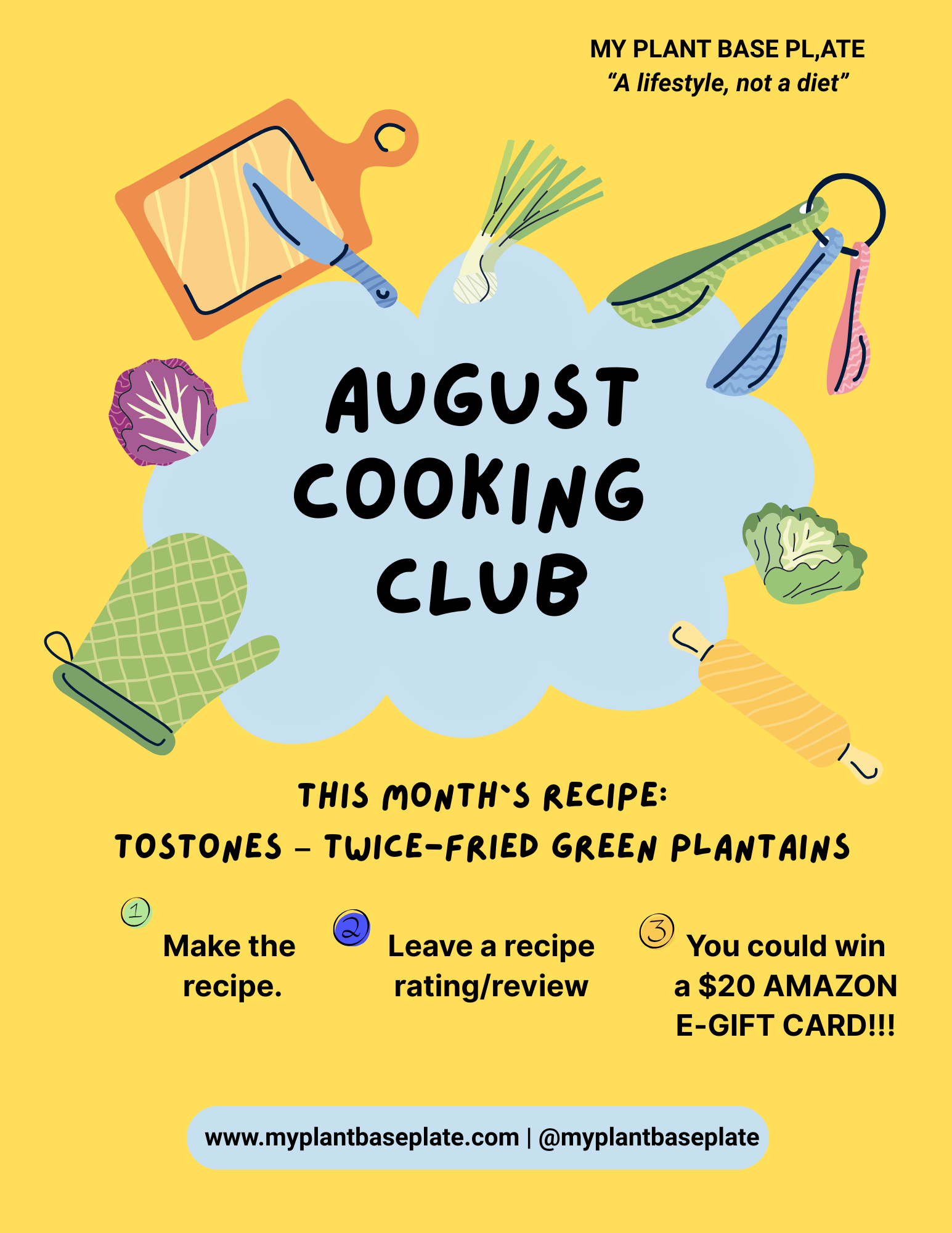 August Cooking Club