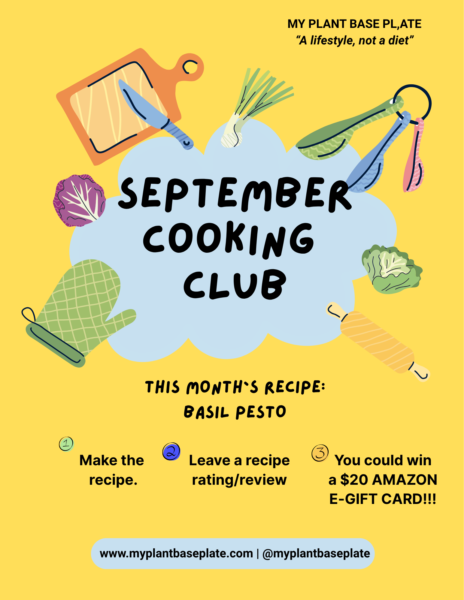 September Cooking Club