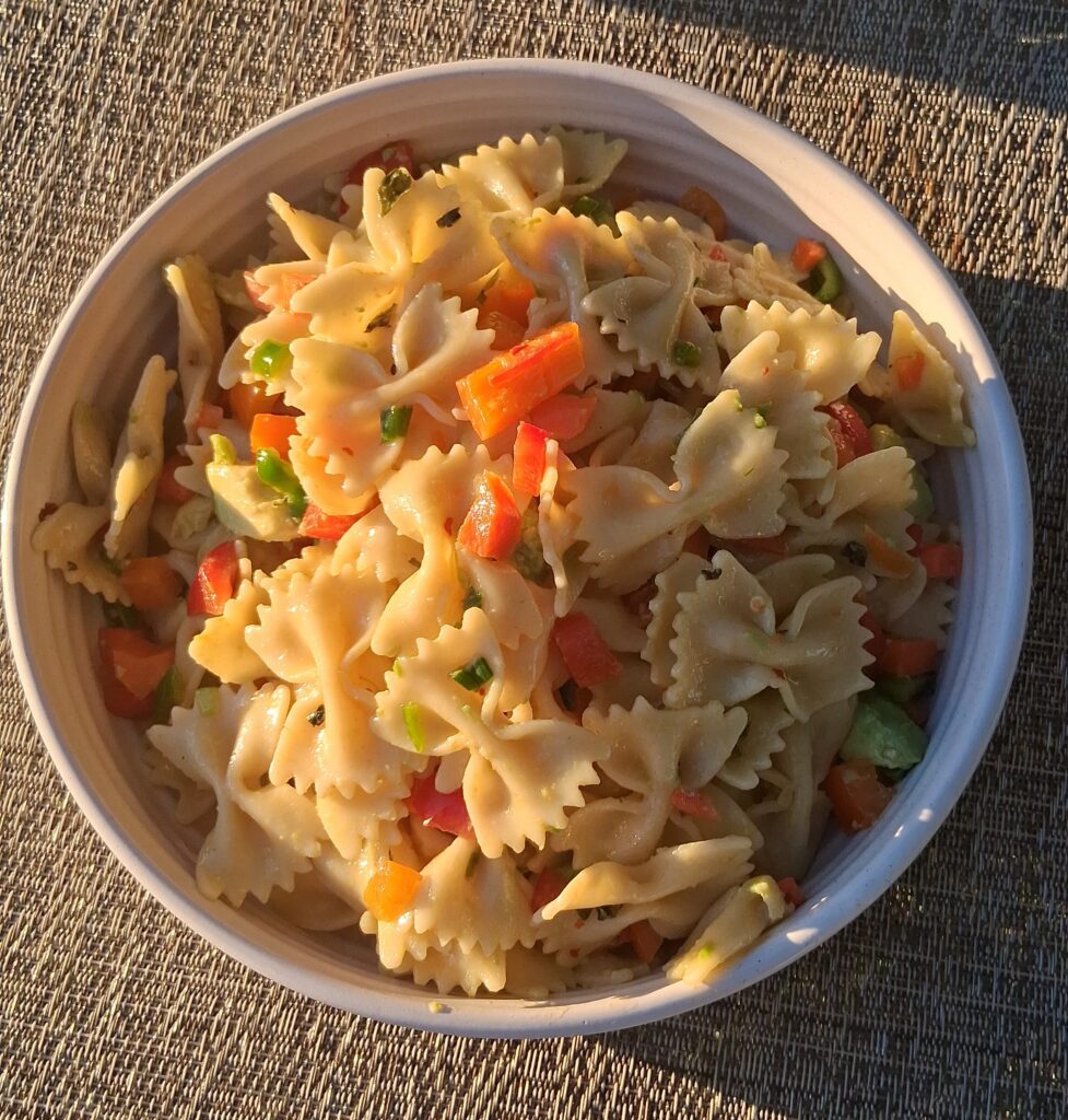 garden pasta salad